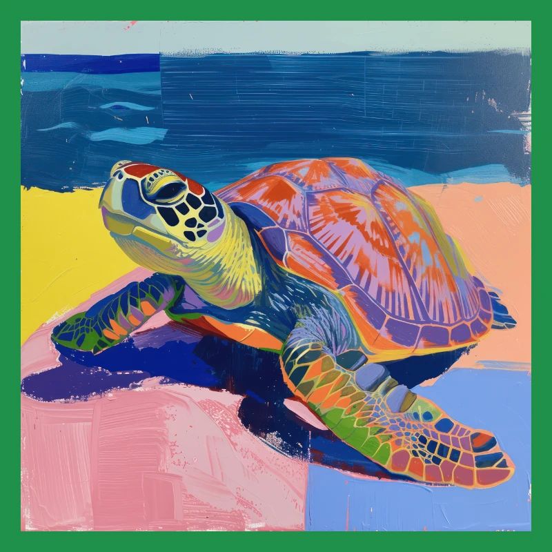 schildkröte, bunt, tier, geschenk, geschenkidee