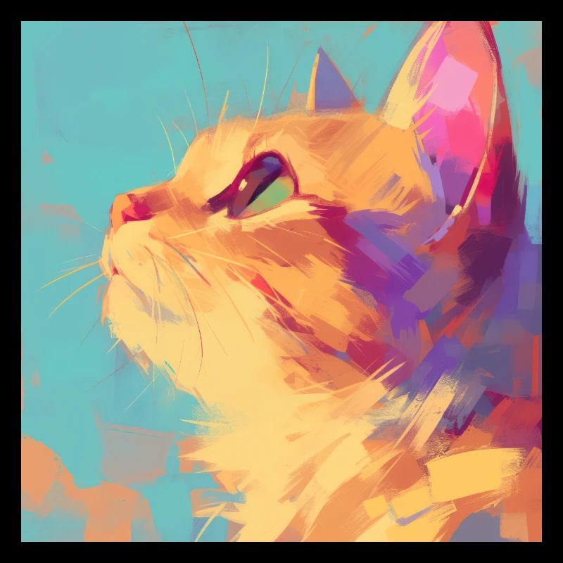 Chat, Motif De Chat