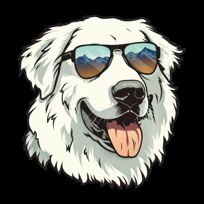 Pyrenean Mountain Dog, Great Pyrenees, Dog
