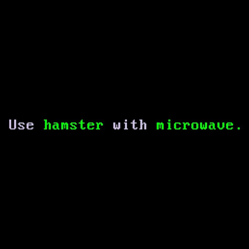 Use Hamster with microwave