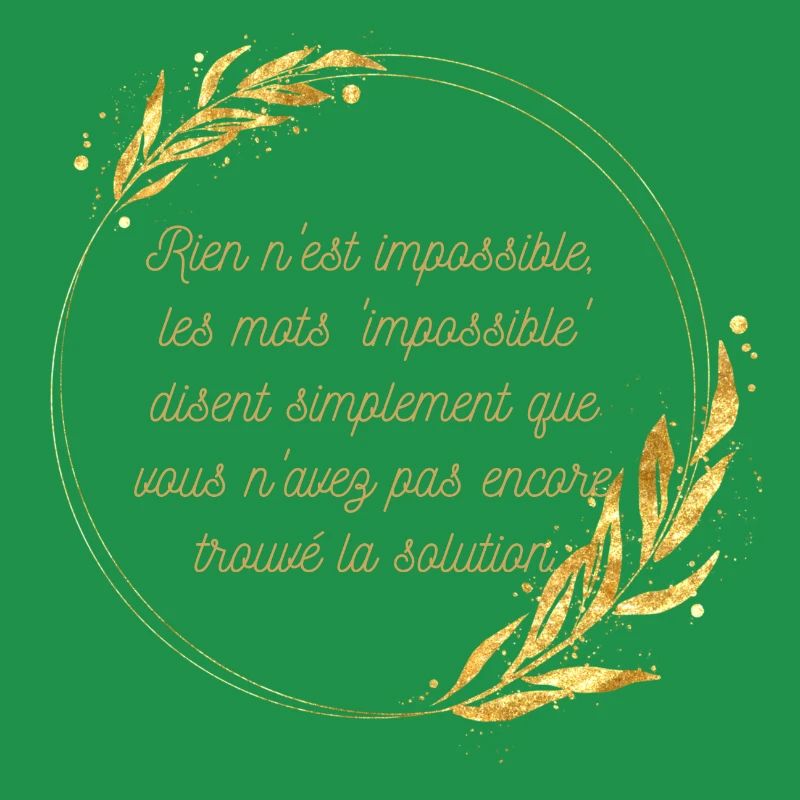 Impossible n'est pas Solution