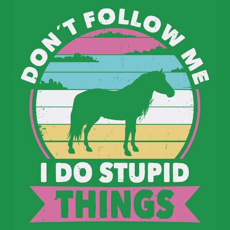 Ne me suivez pas à cheval
