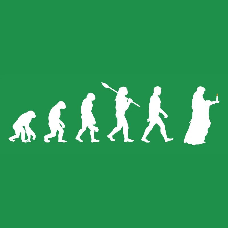 Bougie - Evolution de l’Homme / Darwin