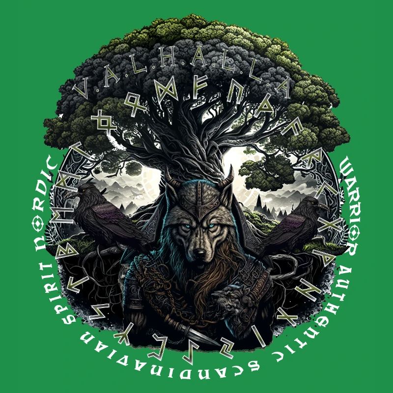 Vikings Valhalla Wolf Odins