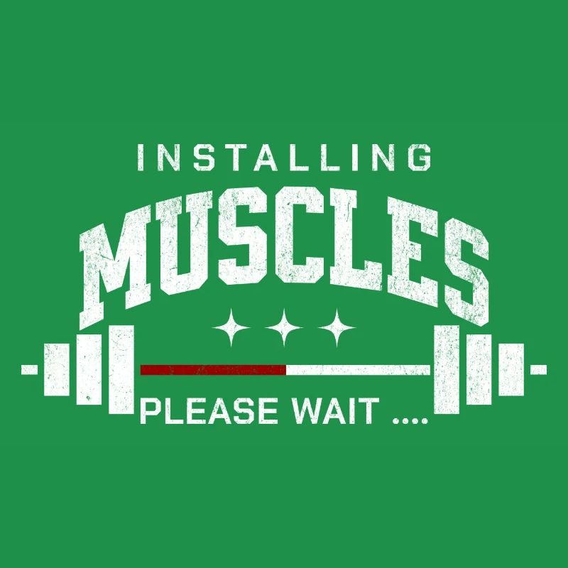 Installing Muscles please wait gym workout