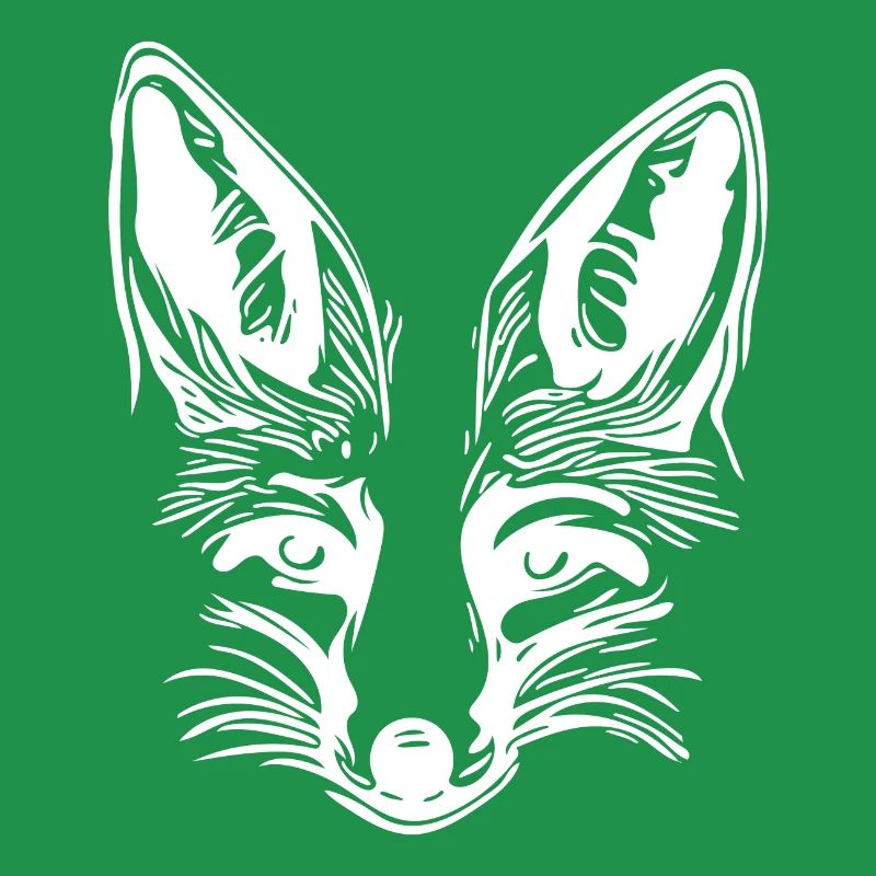Cute fox drawing