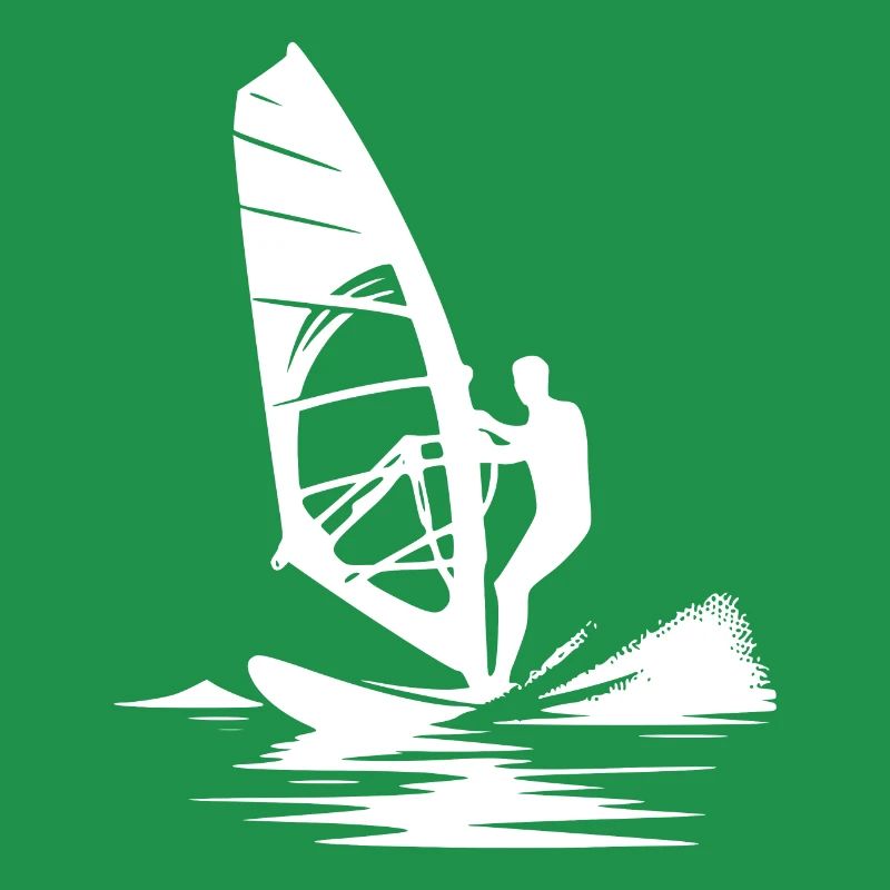 Surftechnik mit Windkraft Wind und Meeresbrise