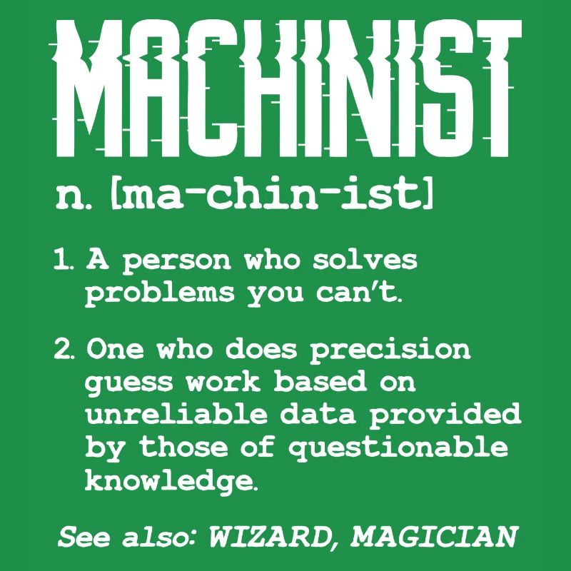 CNC Machinist – CNC Programmer CNC Machine