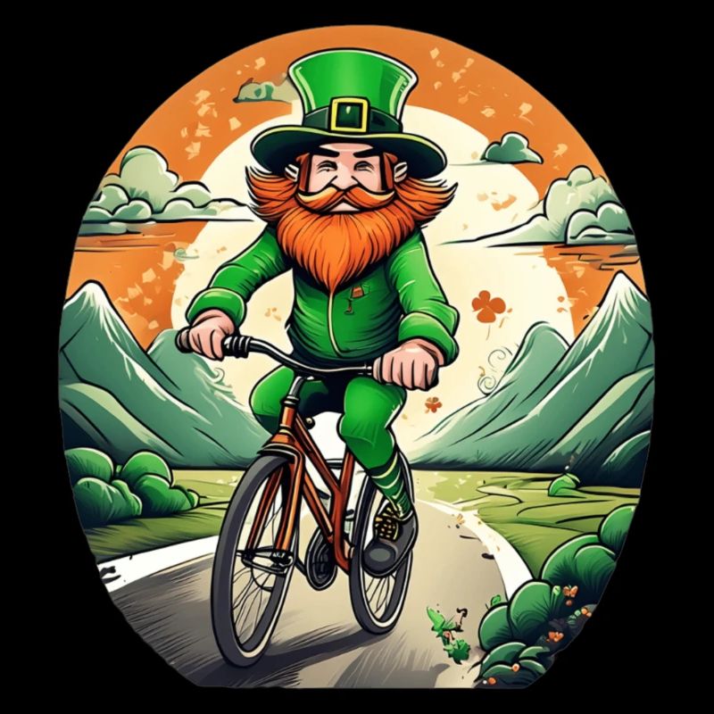 Vélo Trèfle de la Saint-Patrick