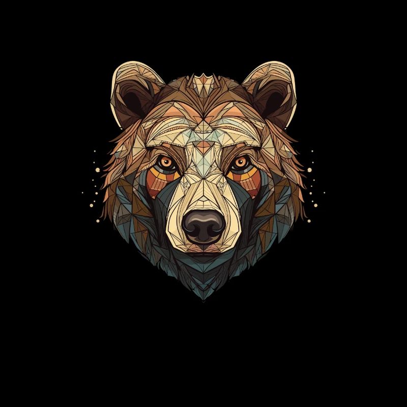 Polygon Brown Bear