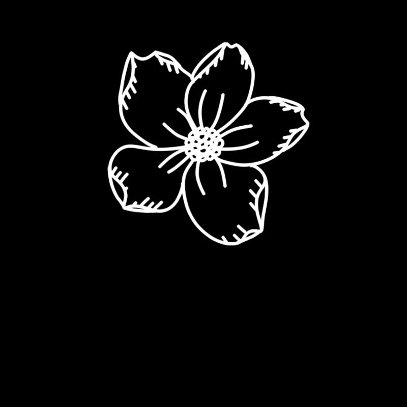 Fleur fleur blanc