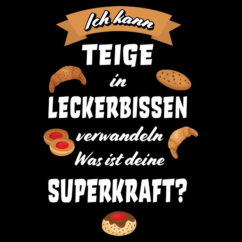 Bäcker backen Bäckerin Hobby Bäcker Geschenkidee