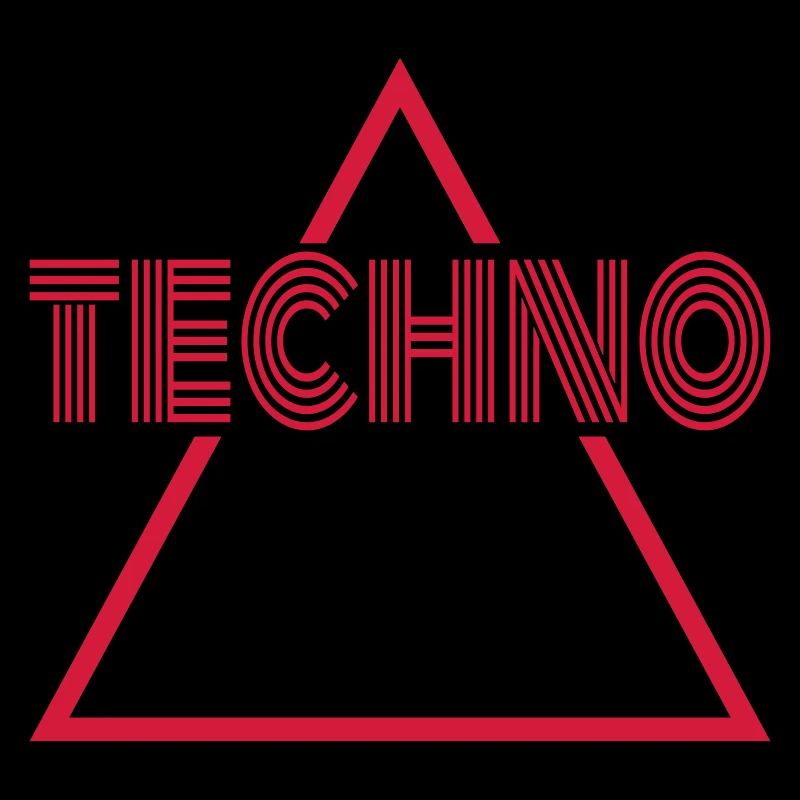 | de musique techno Couleur modifiable