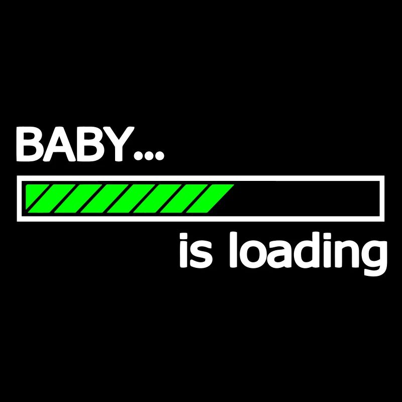 Baby is loading Ladebalken Loading Bar