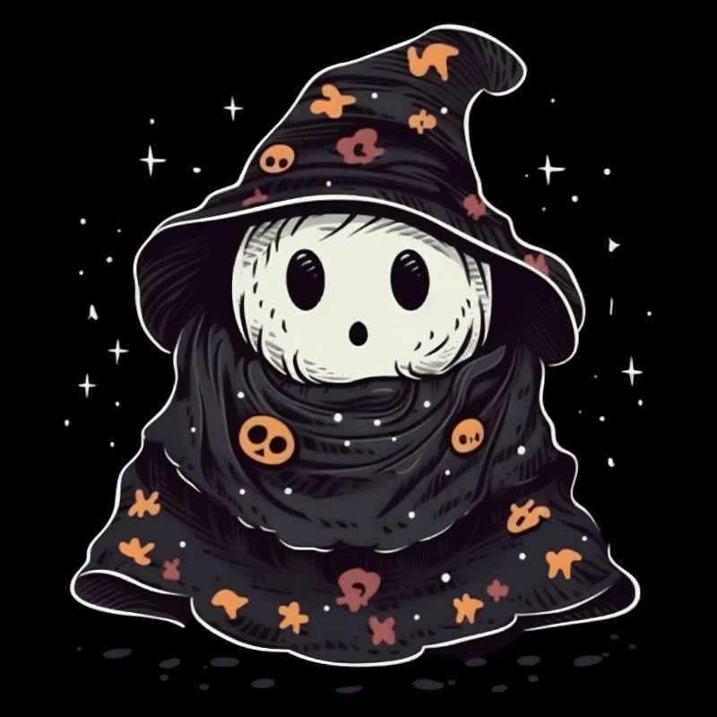 Ghost Ghost Wizard, Citrouille, Halloween, Costume