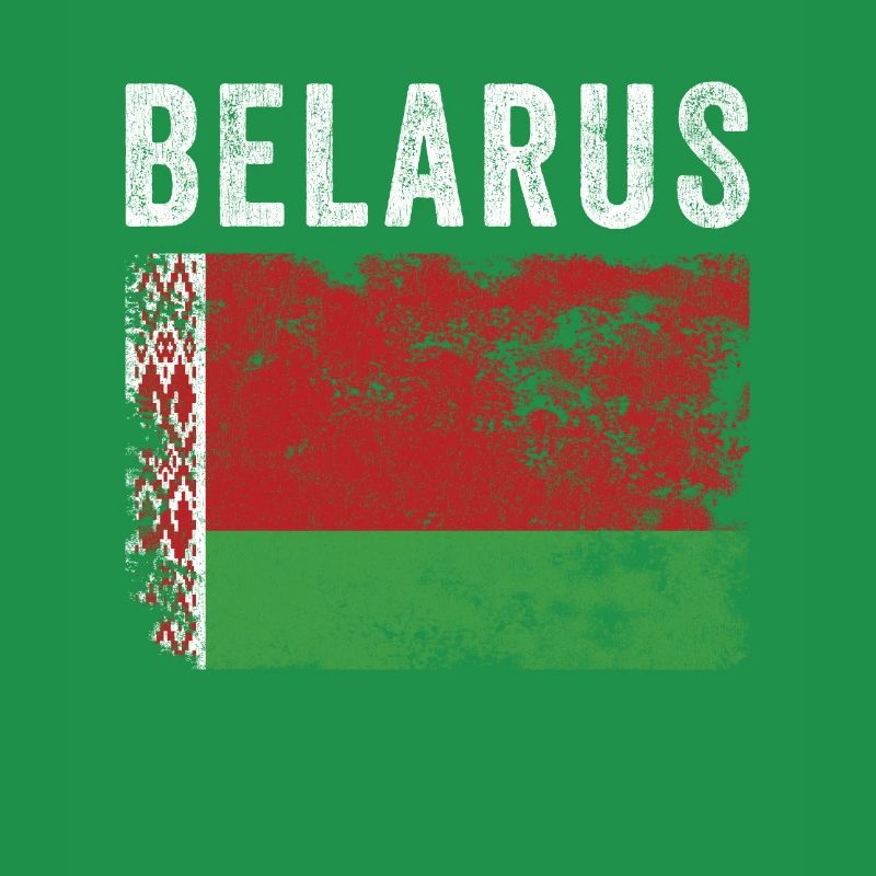 Belarus Flag Distressed Belarusian Flag