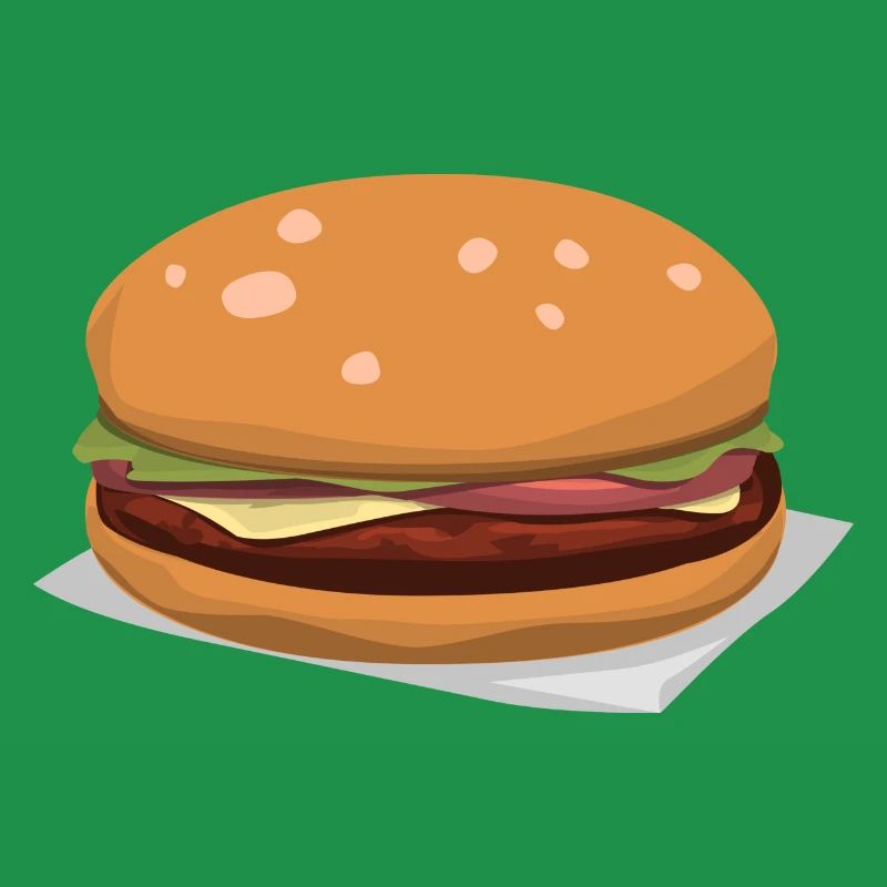 Leckerer Hamburger
