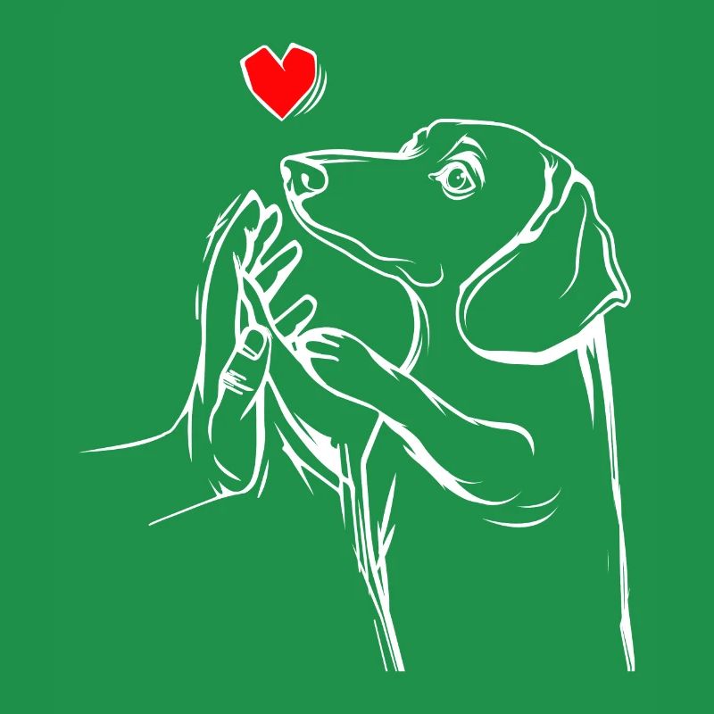 Dackel Liebe Hundehalter Geschenkidee