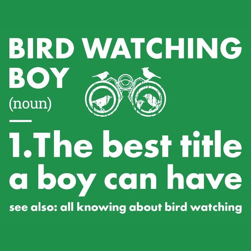 Bird Watcher Boy Definition Bird Watching