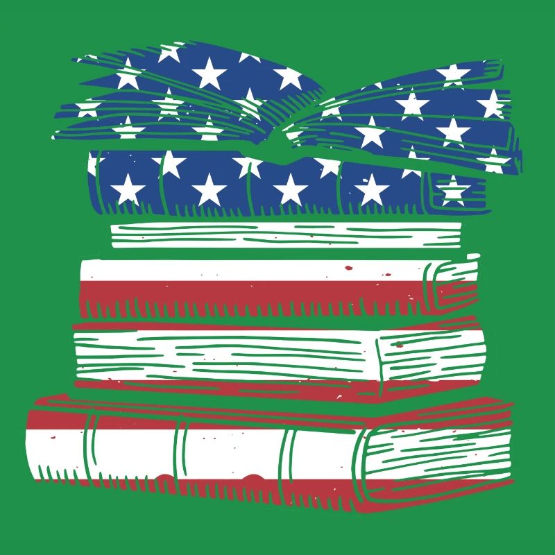 Reader Us Flag Reading