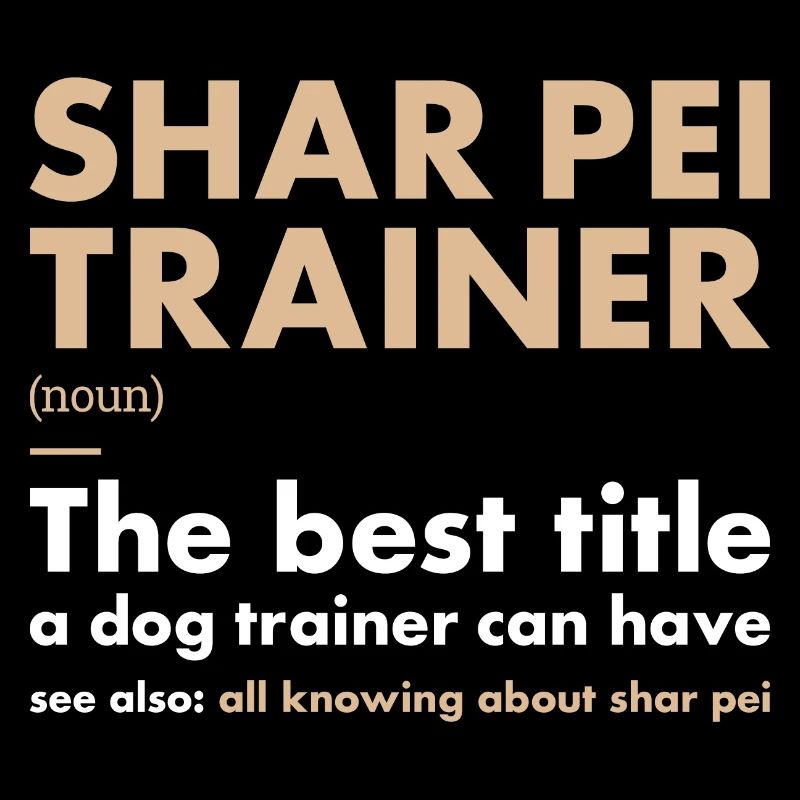 Shar Pei Trainer Definiton