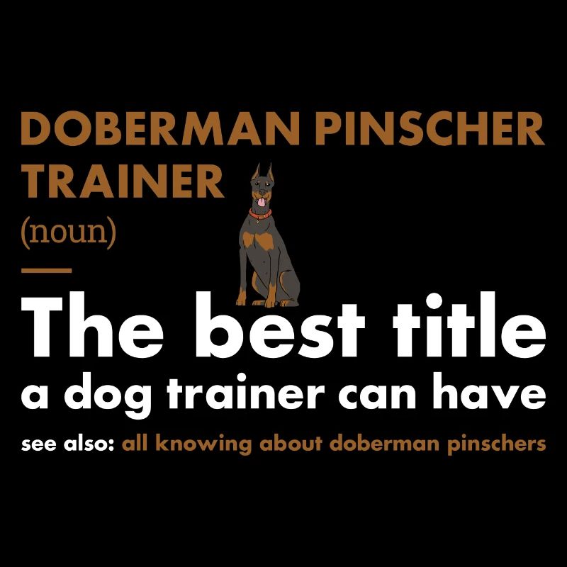 Doberman Pinscher Trainer Definiton
