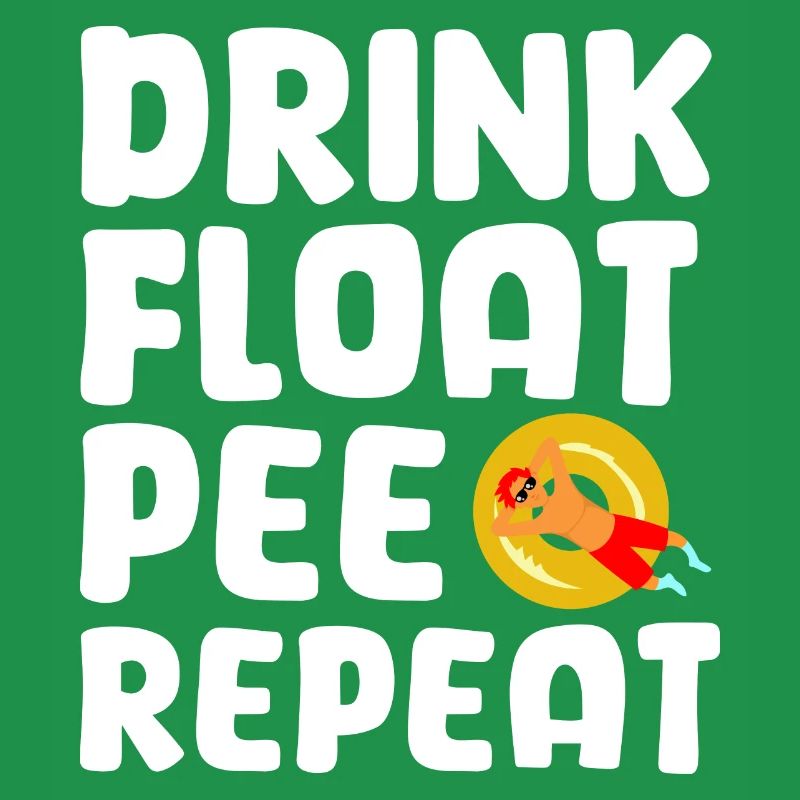 Boisson Float Pee Repeat River Floating Tube