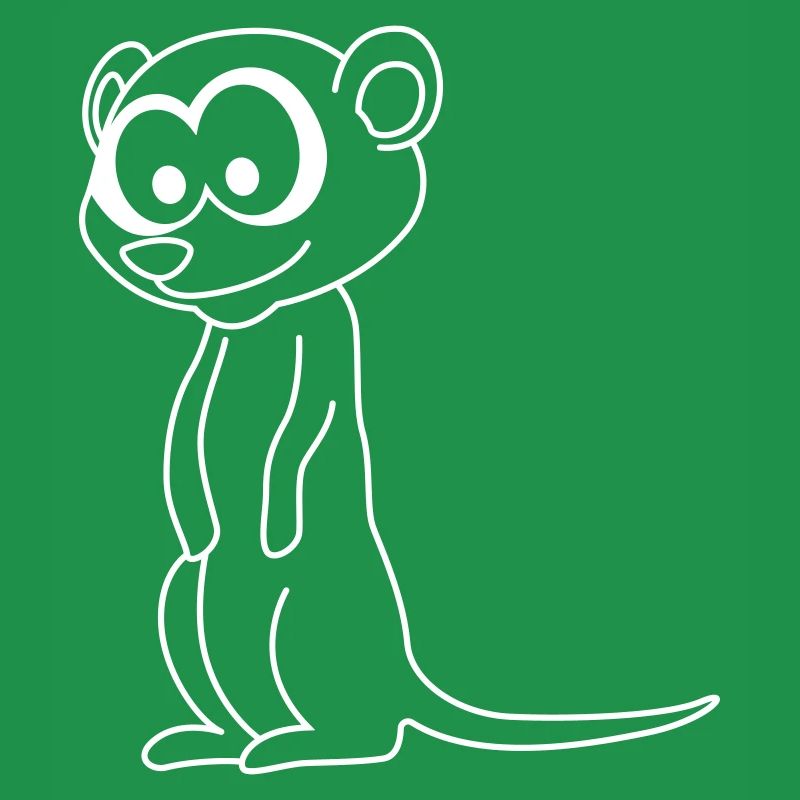 Erdmännchen Comic Tier