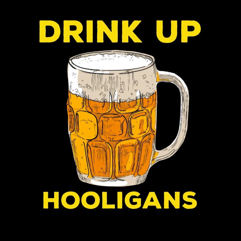 st Patricks Day Drink up hooligans