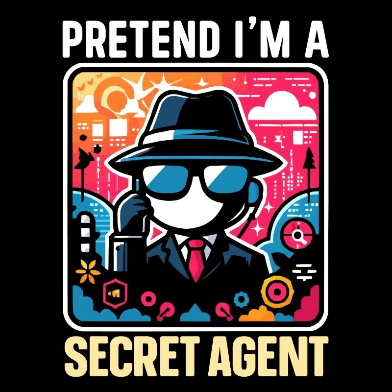 Secret Agent Detective Undercover Gift
