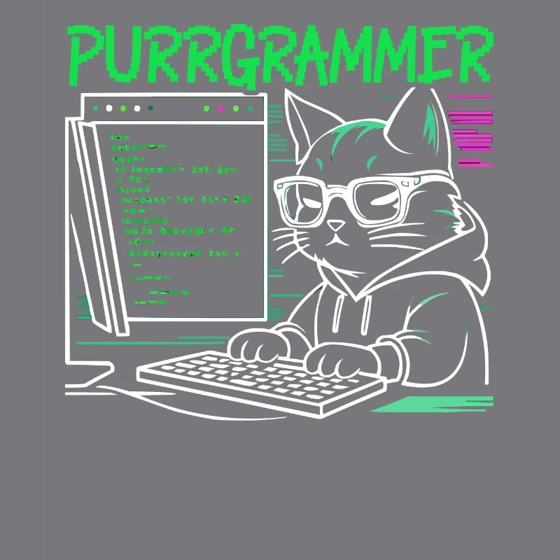 Lustiger Programmierer Programmierer