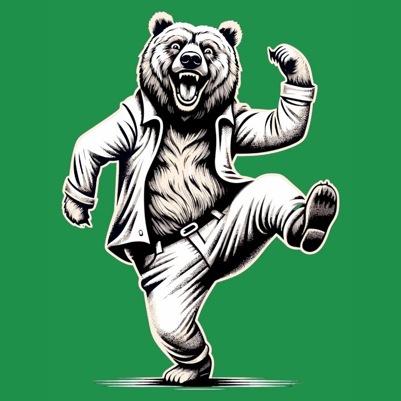 Funny Bear Dad Dad Gift