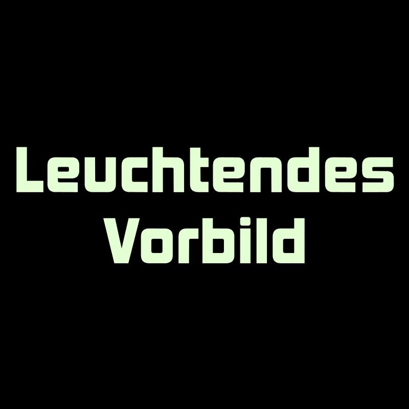 A shining example (two lines)