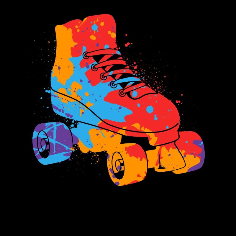 Rollschuhe Roller Skates Bunt Mädchen Rollschuh