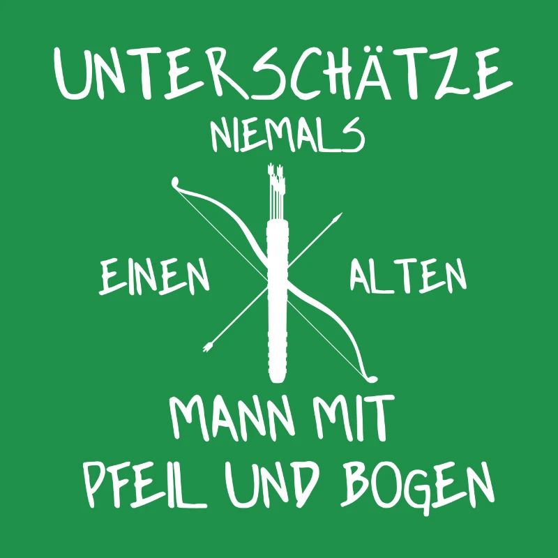 Bogenschießen Bogenschütze Hobby Geschenk Pfeil