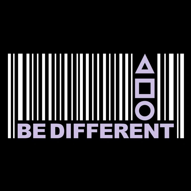 Be Different - Symboles - Barcode - code à barres