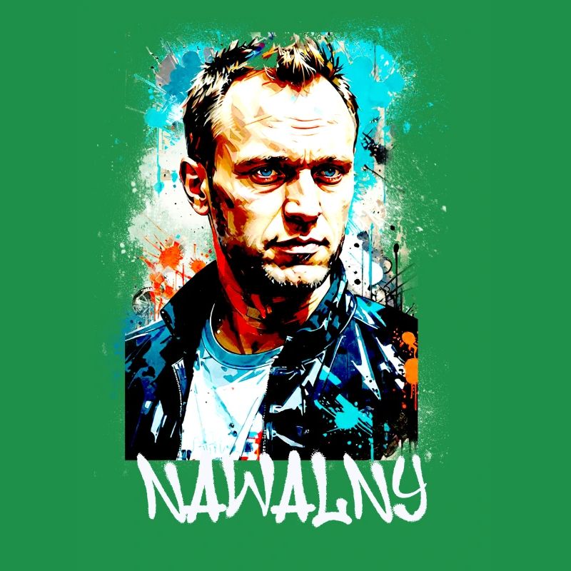 héros,navalny,graffiti,drapeau,russie