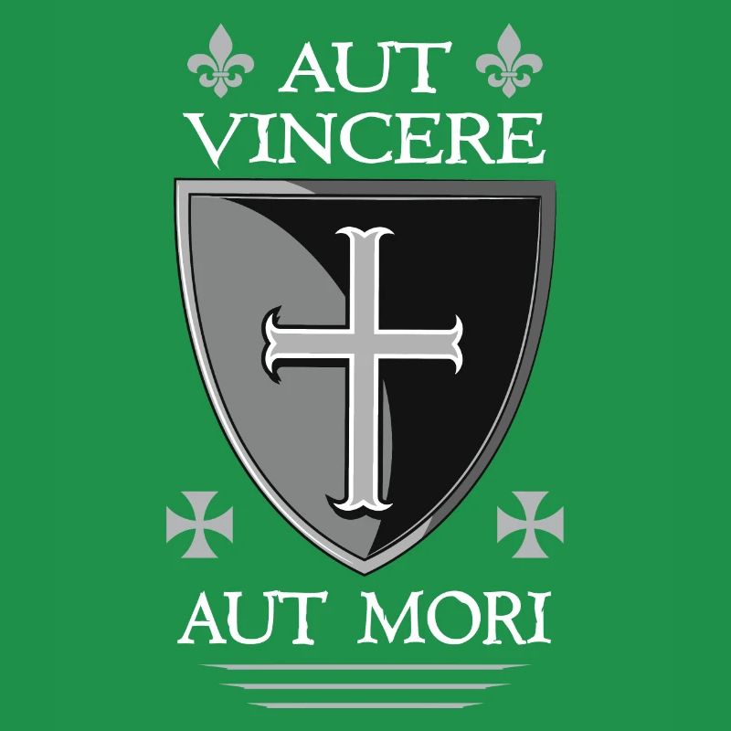 Templar Shield + templar quote