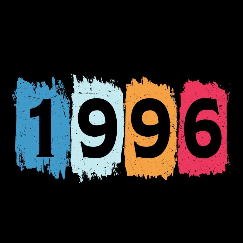 Retro 1996 t-shirt 96 vintage 1996