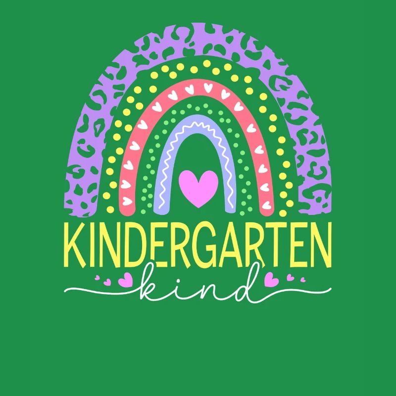 Kinder Kindergartenkind Regenbogen Mädchen