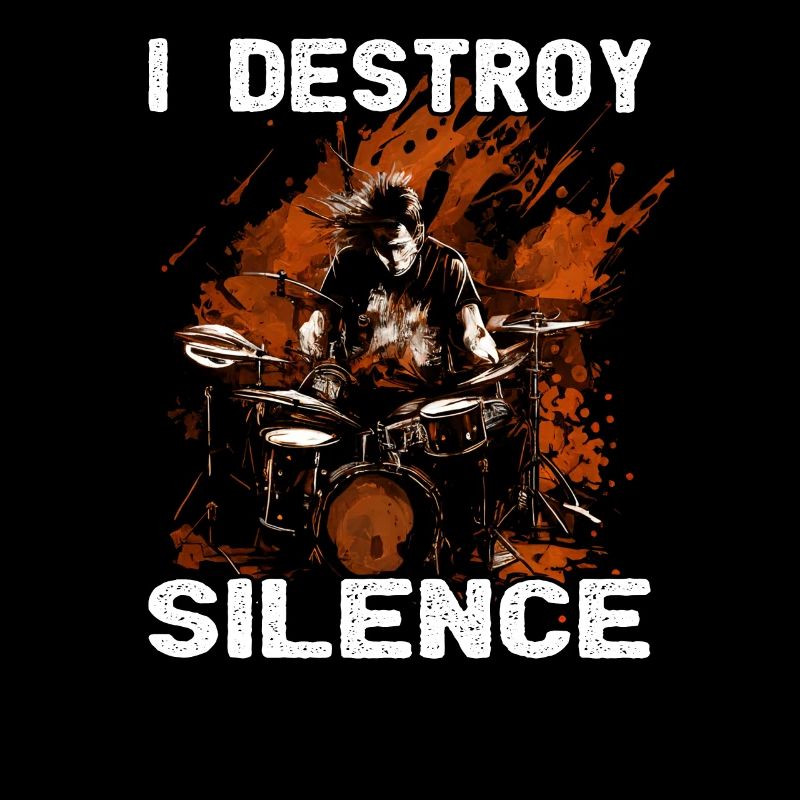 I Destroy Silence - batterie - batteur