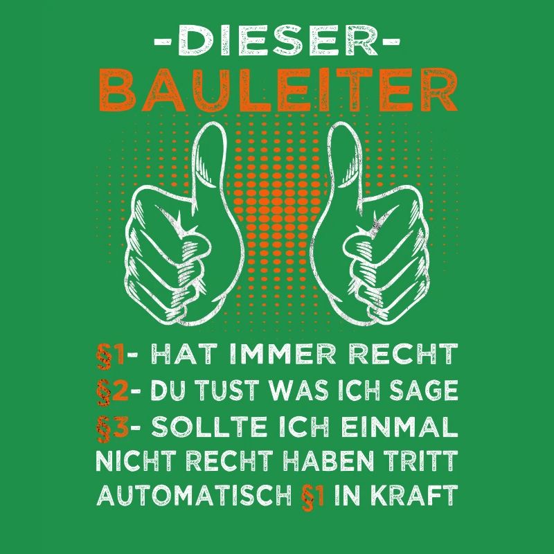 Bauleiter - Bauherr - Baustelle Eigenheim
