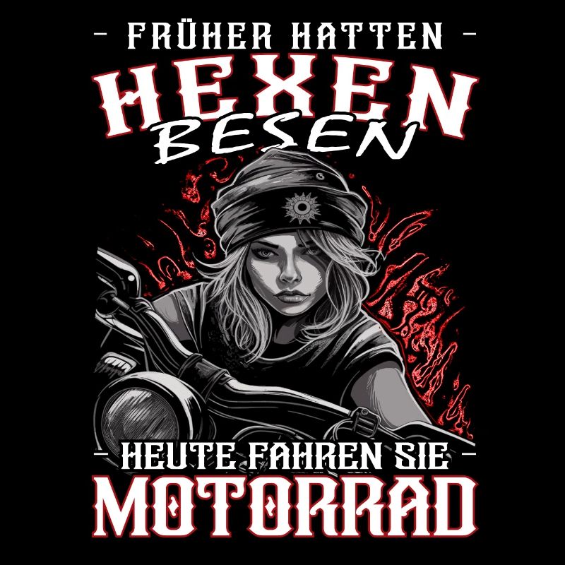 Motorradfahrerin - Bikerin / Bikerfrauen