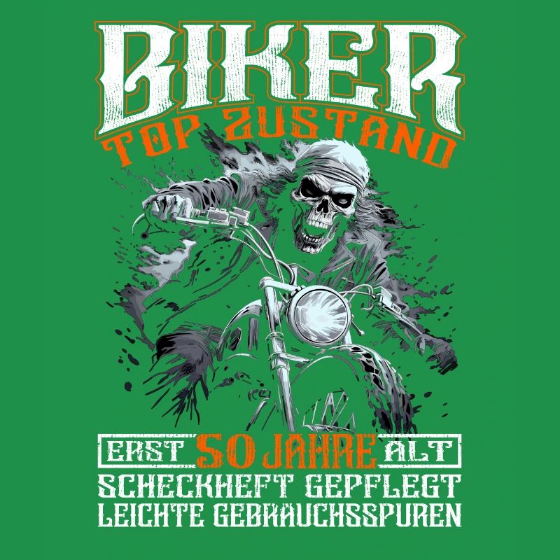 Motorradfahrer & Biker 50. Geburtstag