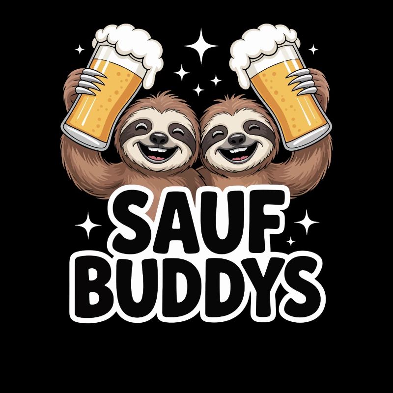 Sauf Buddys Sloth Faultier | Bier