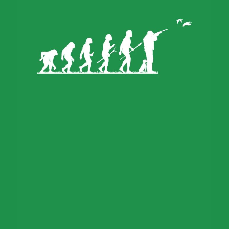 Jäger Jagd Evolution | Jagen Jägerin Geschenk