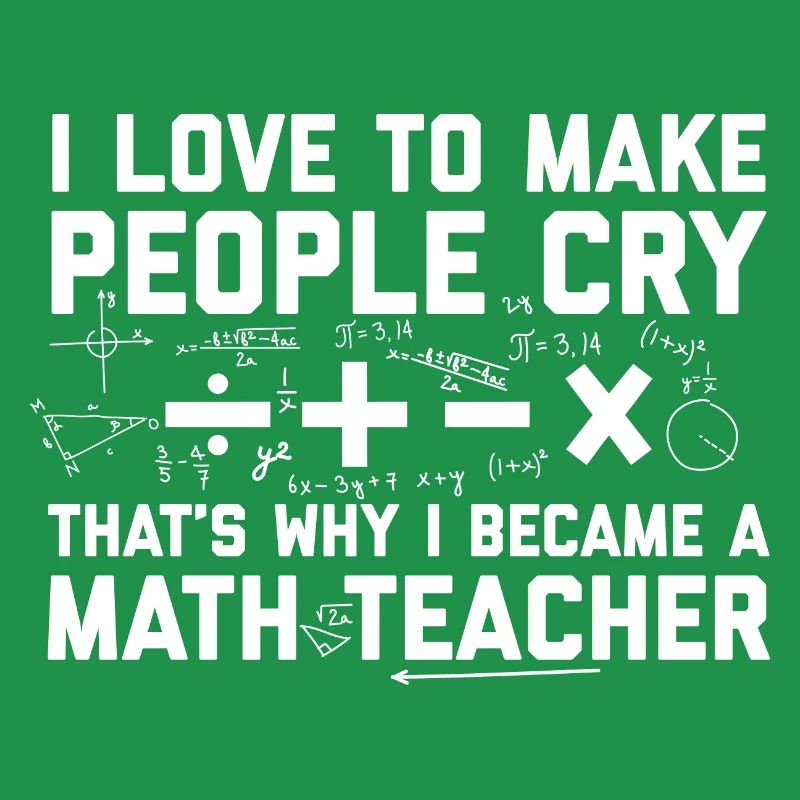 Mathe Lehrer | Mathematiker Schule Geschenkidee