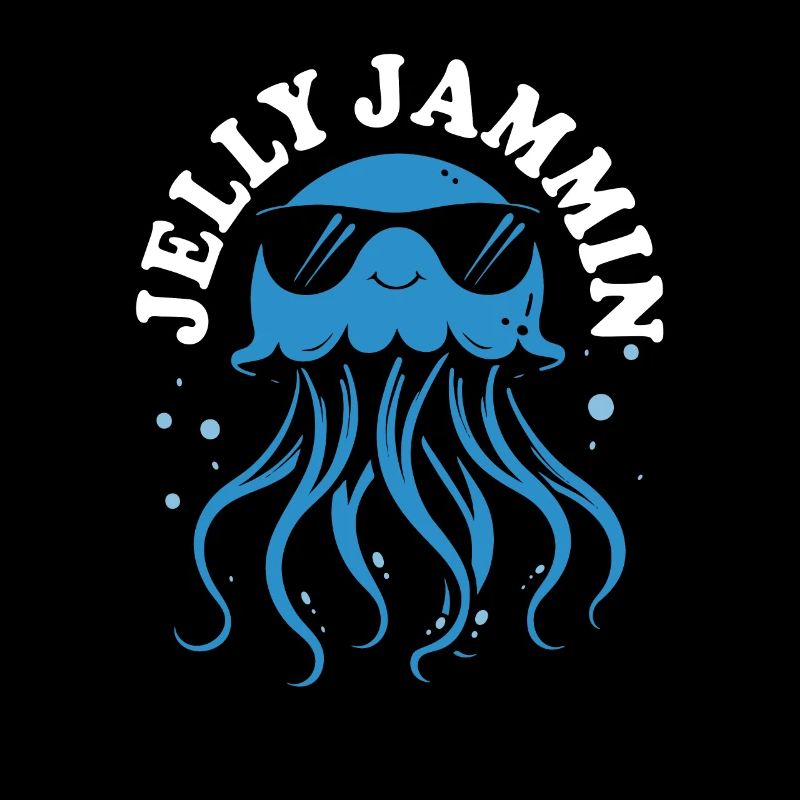 Jelly Jammin Jellyfish with Tentacles, Sea Creatures