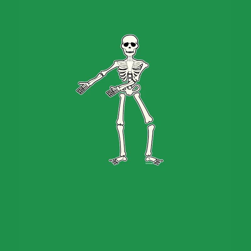 Floss Dance Move Skeleton
