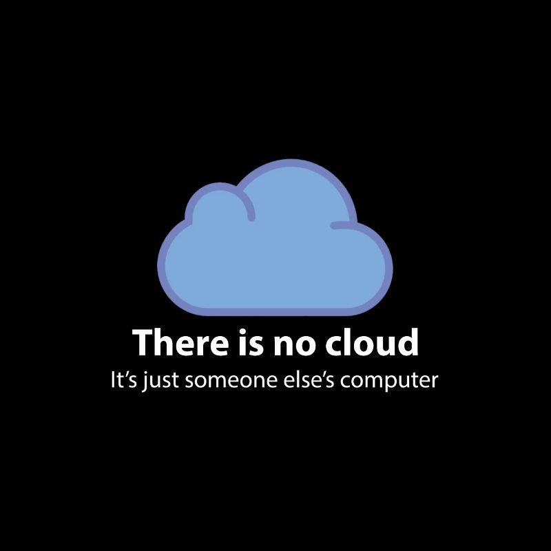 there is no cloud